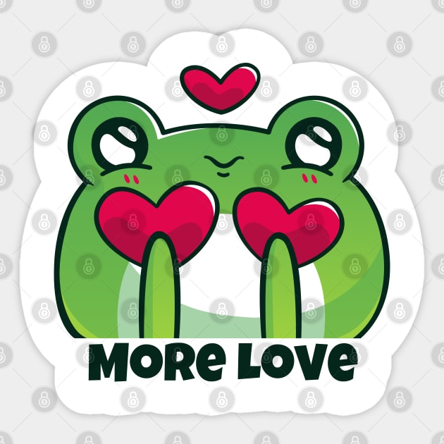 MORE LOVE Sticker by tzolotov